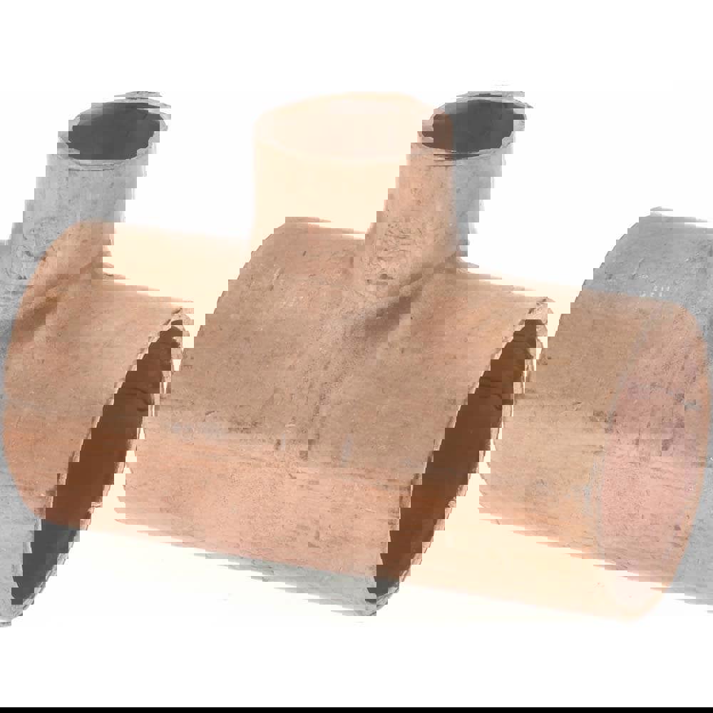 Wrot Copper Pipe Tee: 1/2